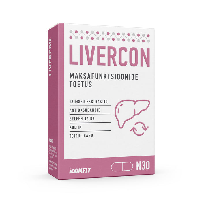 ICONFIT Livercon - For liver support, N30