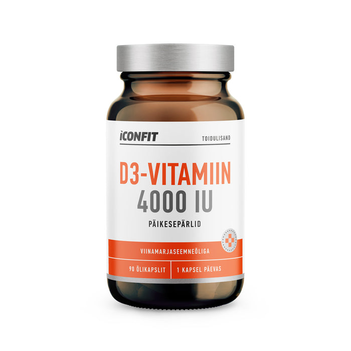 ICONFIT Vitamin D3 4000IU (90 Capsules) - EE