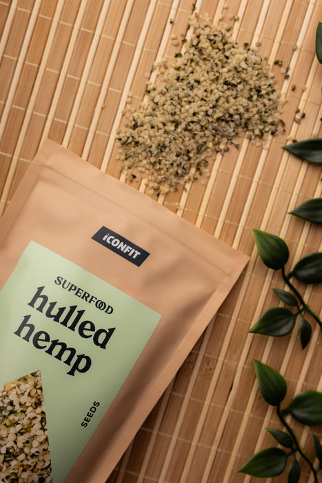 ICONFIT Organic Hulled hemp seeds (200g)