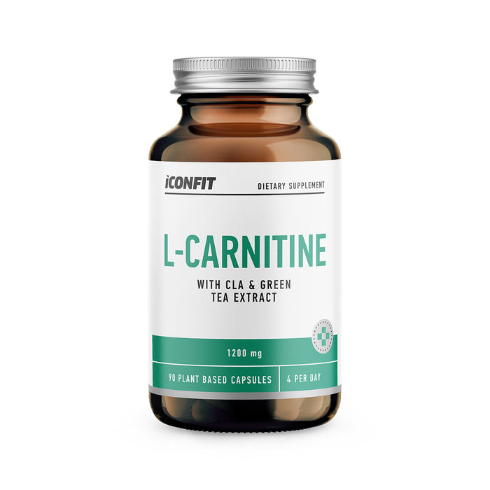 ICONFIT L-Carnitine With CLA & Green Tea (90 Capsules)