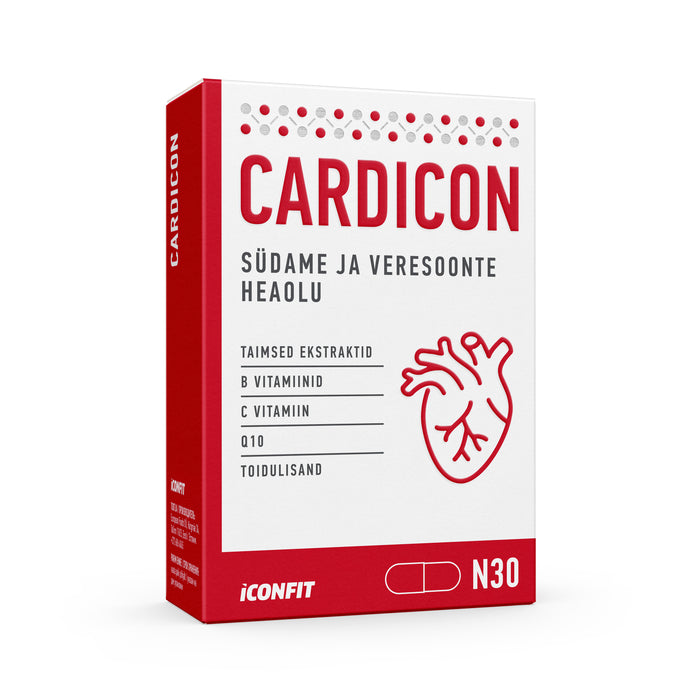 ICONFIT Cardicon - Südame ja veresoonte heaoluks, N30
