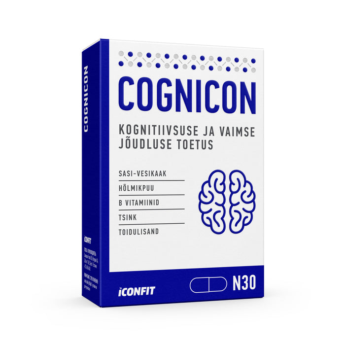 ICONFIT Cognicon - Vaimse jõudluse toetuseks, N30