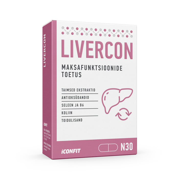 ICONFIT Livercon - Maksafunktsioonide toetuseks, N30