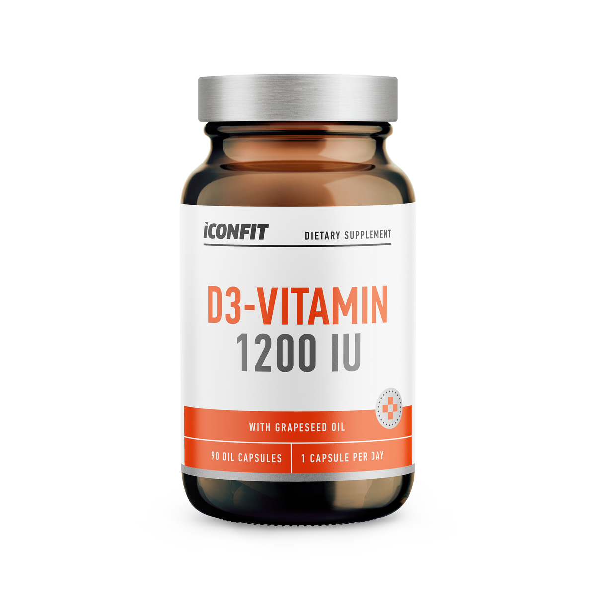 ICONFIT Vitamin D3 1200 IU (90 Capsules)