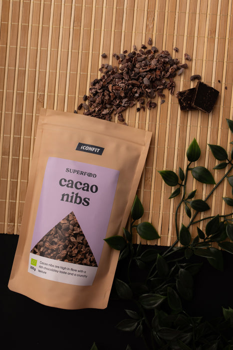 ICONFIT Organic Raw Cacao Nibs (200g)