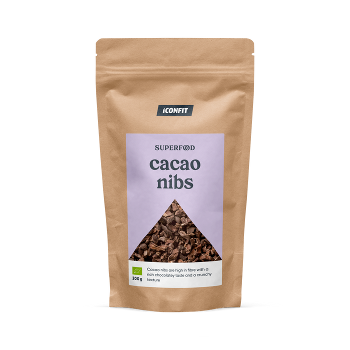 ICONFIT Organic Raw Cacao Nibs (200g)