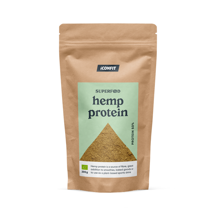 ICONFIT Organic Hemp protein 50% (200g)