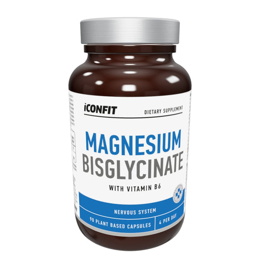 ICONFIT Magnesium Bisglycinate (90 Capsules) — interactive 3D
