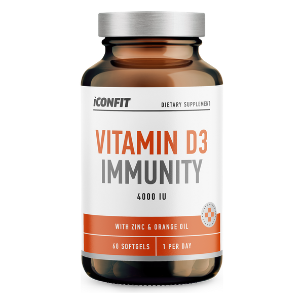 ICONFIT Витамин D3 4000 МЕ (90 капсул)