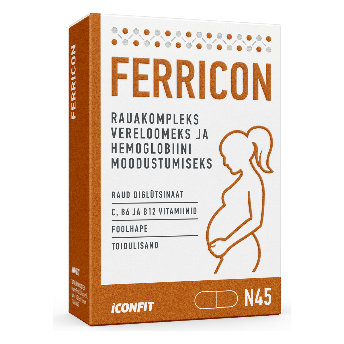 ICONFIT Ferricon (45 Capsules)