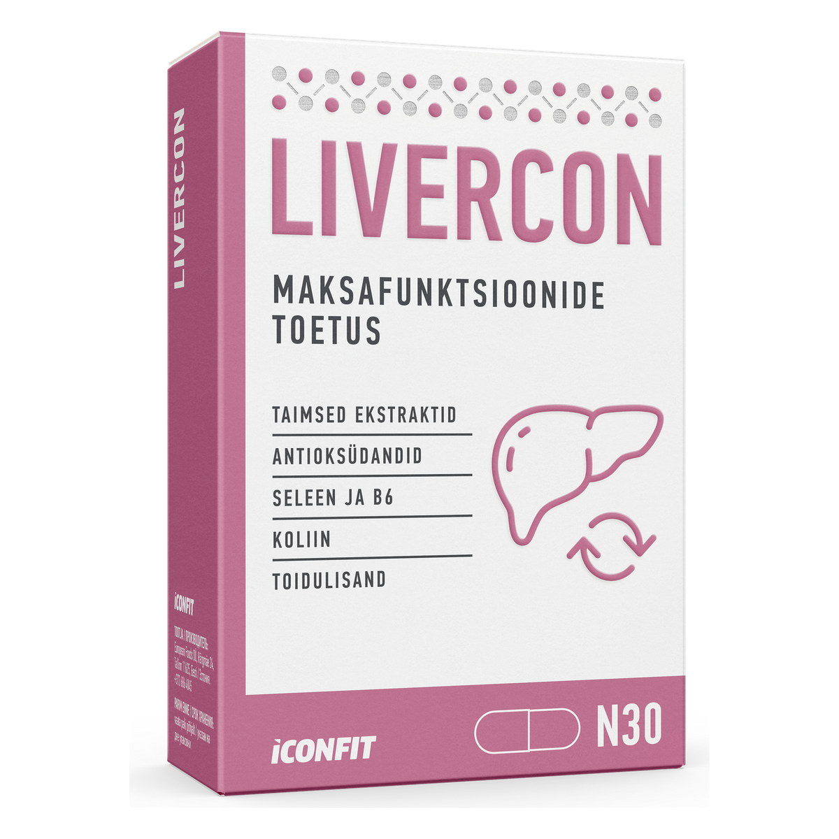 ICONFIT Livercon (30 kapsulas)