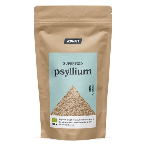 ICONFIT Organiczny Proszek z Łusek Psyllium (150g)