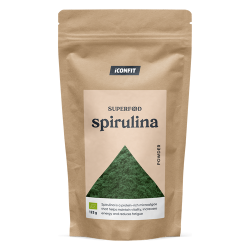 ICONFIT Organiczna Spirulina w proszku (125 g)