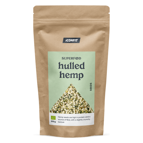 ICONFIT Organikus Hámozott Kendermag (200 g)