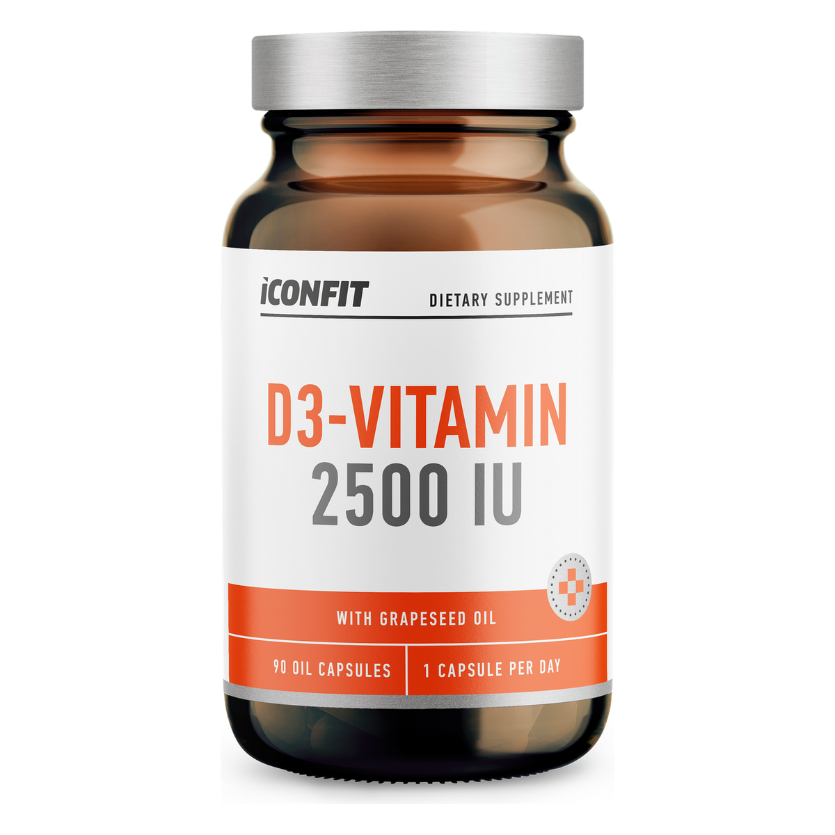 ICONFIT Vitamin D3 2500 IU (90 Capsules)