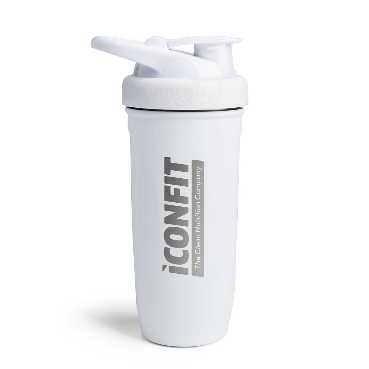 Reforce Stainless-Steel Protein Shaker Bottle - White - 1 Item